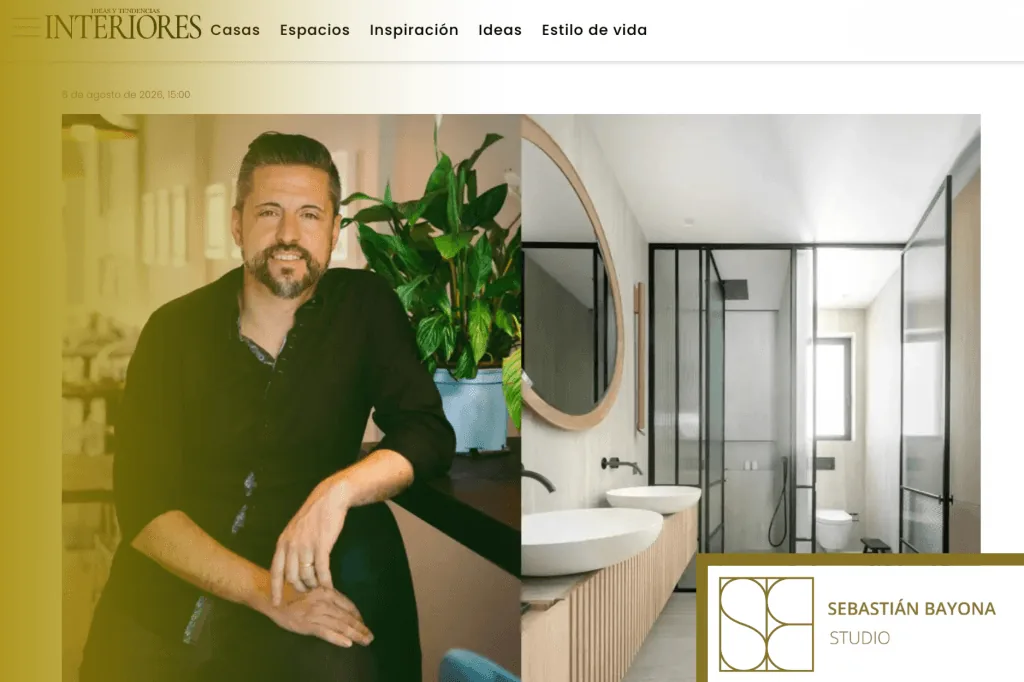Nuestra entrevista en Revista Interiores